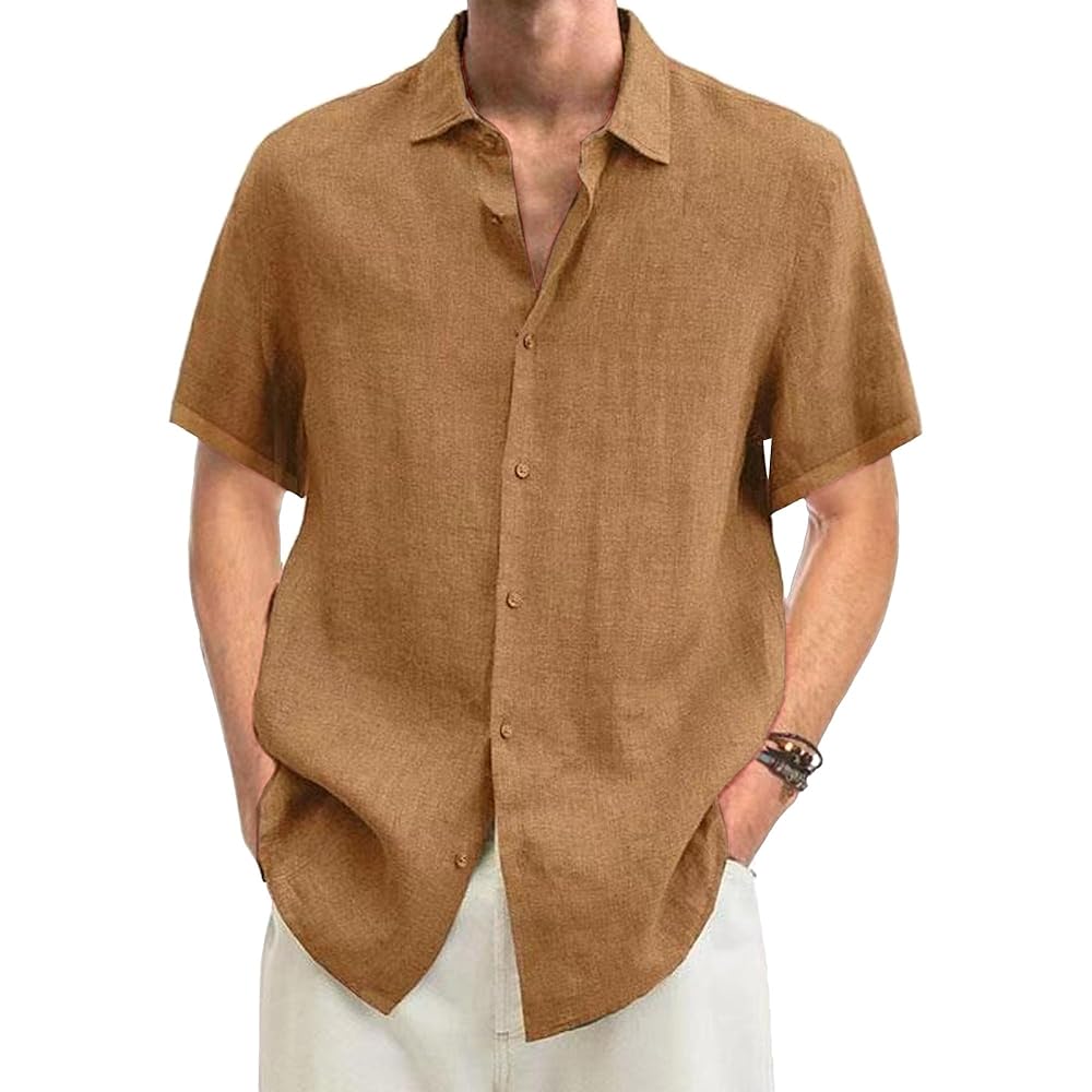 Choice Wear Men's Lrish Linen Cotton Elegance Shirt