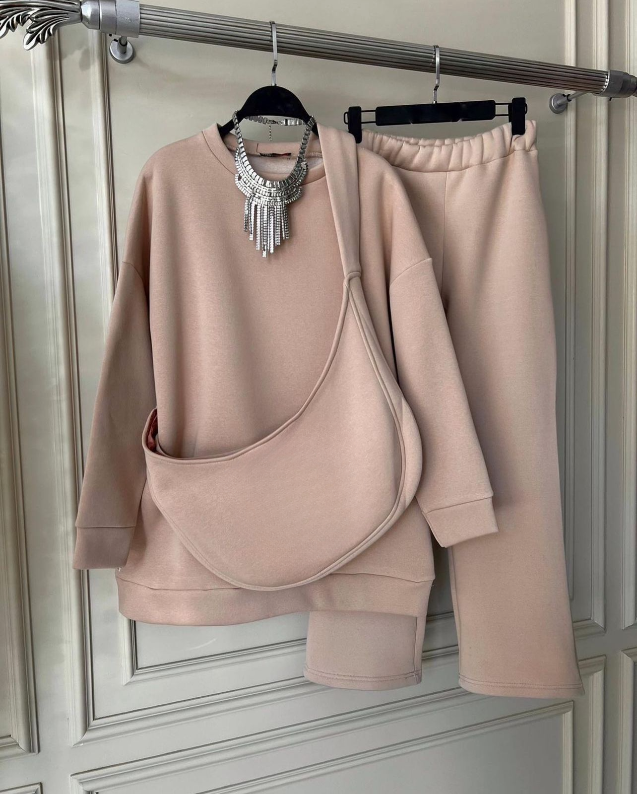 Choice Wear Carryall Winter Co-Ords Set | Sweatshirt + Trouser + Matching Bag