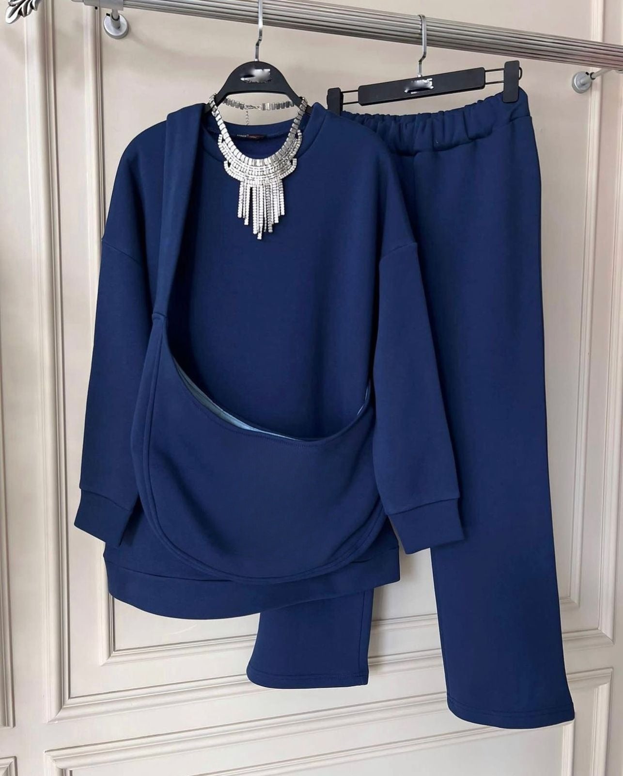 Choice Wear Carryall Winter Co-Ords Set | Sweatshirt + Trouser + Matching Bag