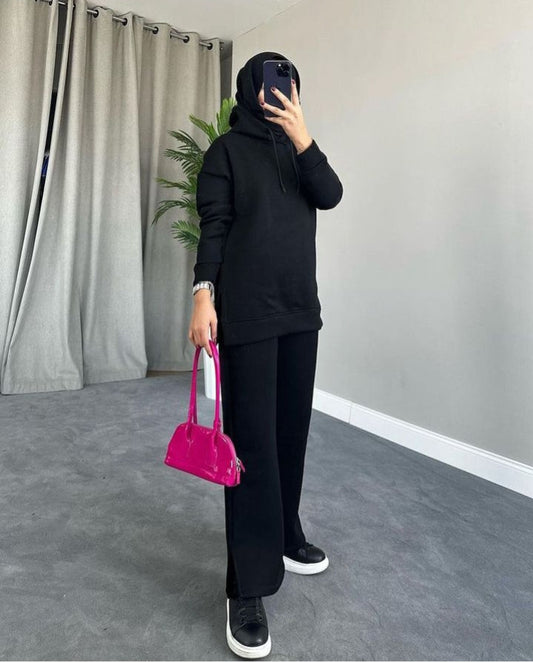 Choice Wear Hooded Winter Fleece Tracksuit for Women