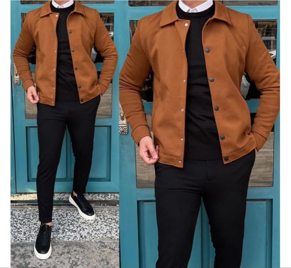 Choice Wear LI 010 Men's Winter Jacket Heavy Fleece Free Size M–XL Stylish & Warm