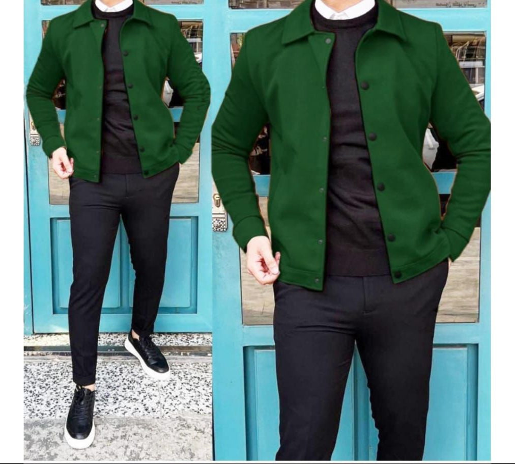 Choice Wear LI 010 Men's Winter Jacket Heavy Fleece Free Size M–XL Stylish & Warm