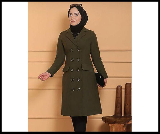 Choice Wear Korean Style Winter Coat for Women Long Sleeve High-Quality Fleece Stylish & Warm