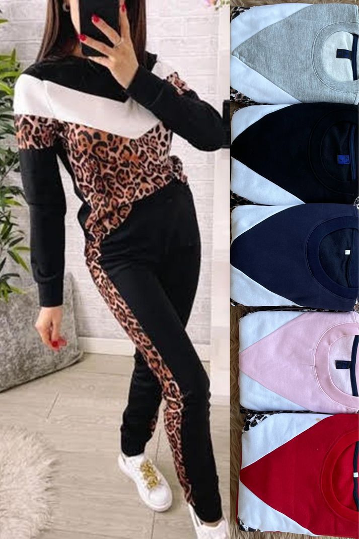 Choice Wear Panel Tracksuit for Women Double Fleece Winter Outfit