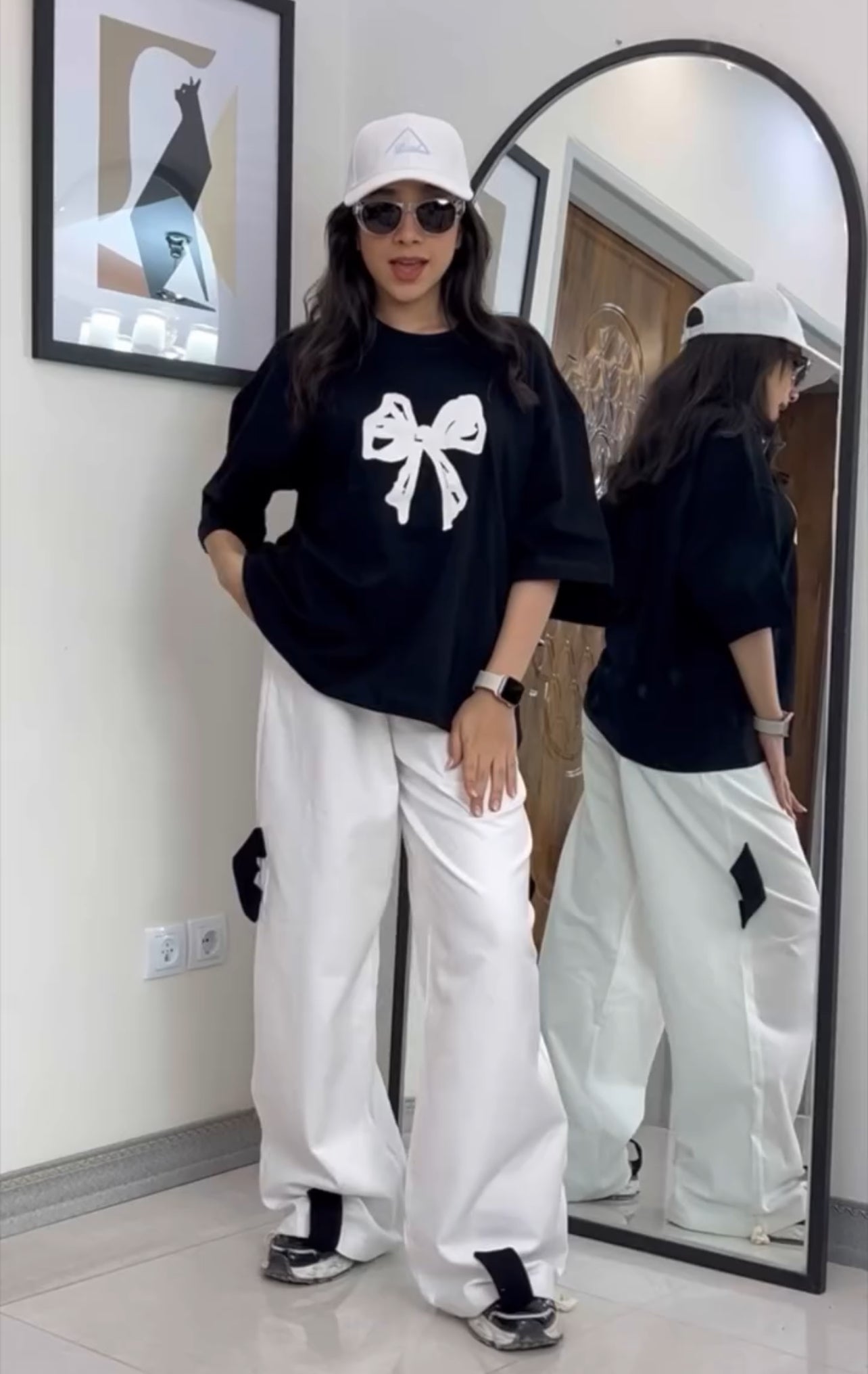 Choice Wear Printed Drop-Shoulder Tee & Trouser Co-Ord Set β Trendy & Comfy Fit