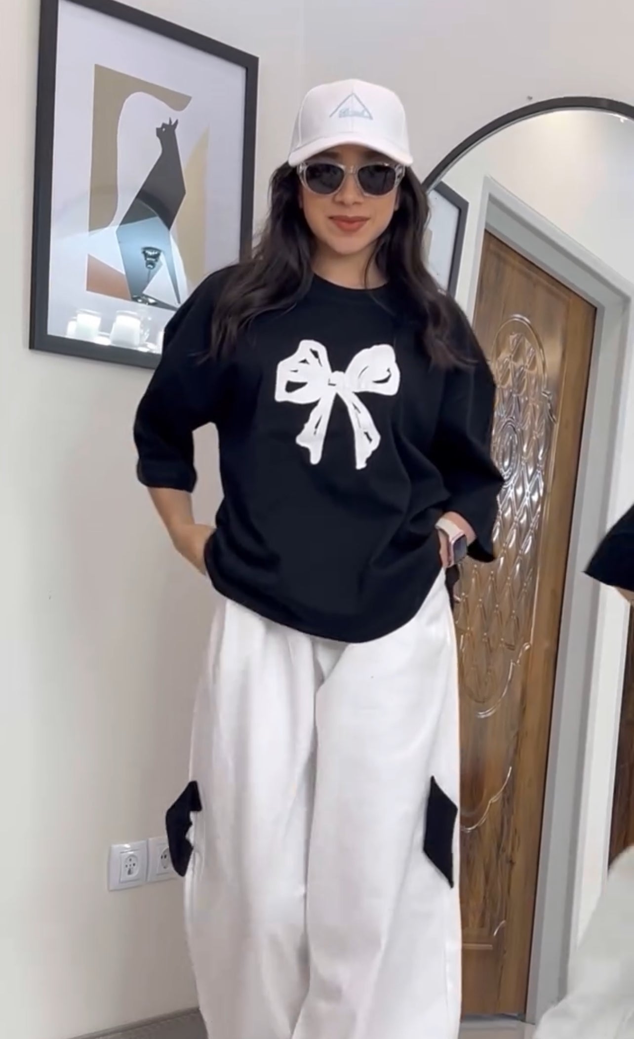 Choice Wear Printed Drop-Shoulder Tee & Trouser Co-Ord Set β Trendy & Comfy Fit