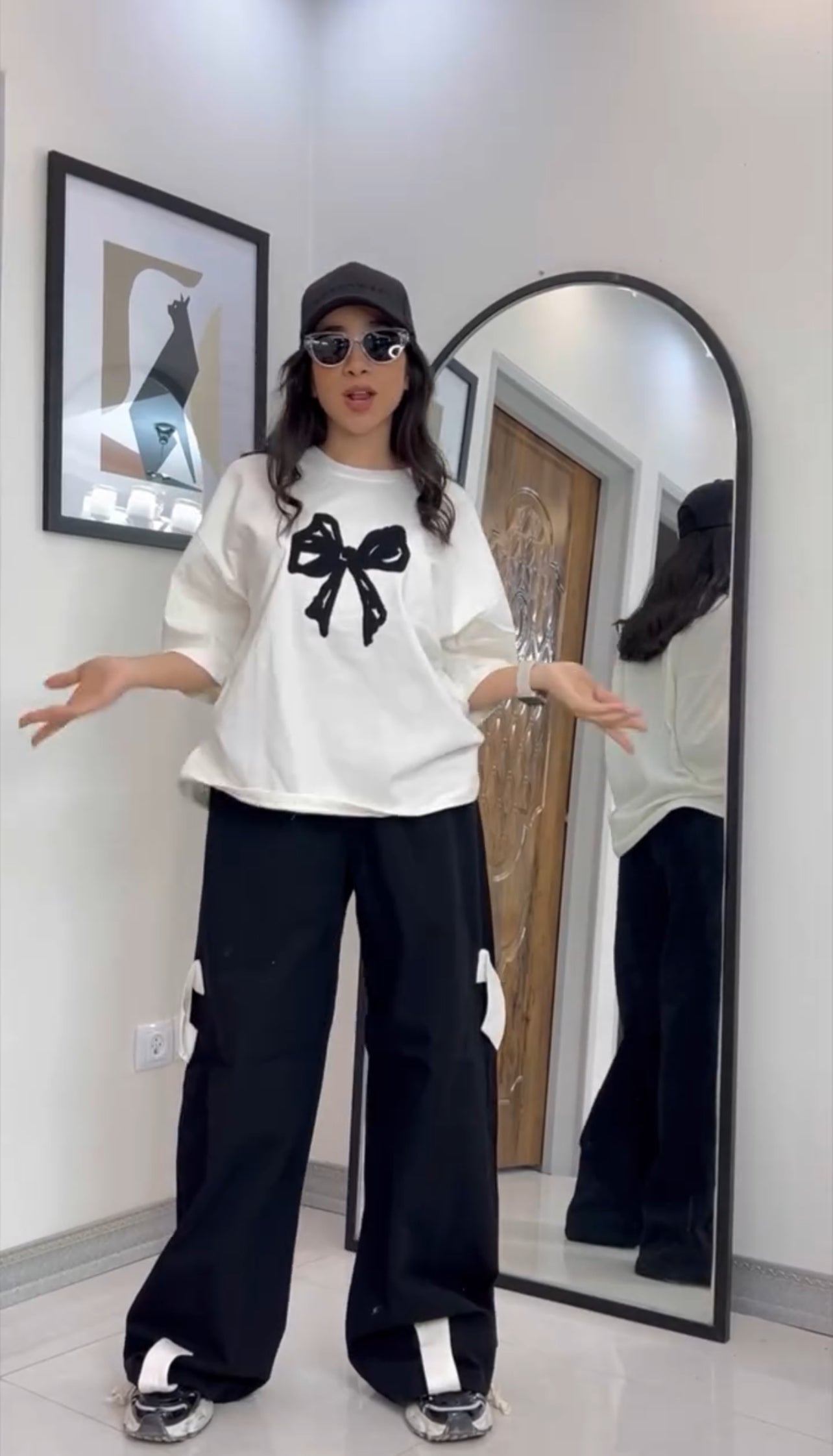 Choice Wear Printed Drop-Shoulder Tee & Trouser Co-Ord Set β Trendy & Comfy Fit