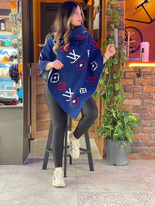 Choice Wear Women's Winter Poncho Free Fall Fleece Cozy Casual Wear
