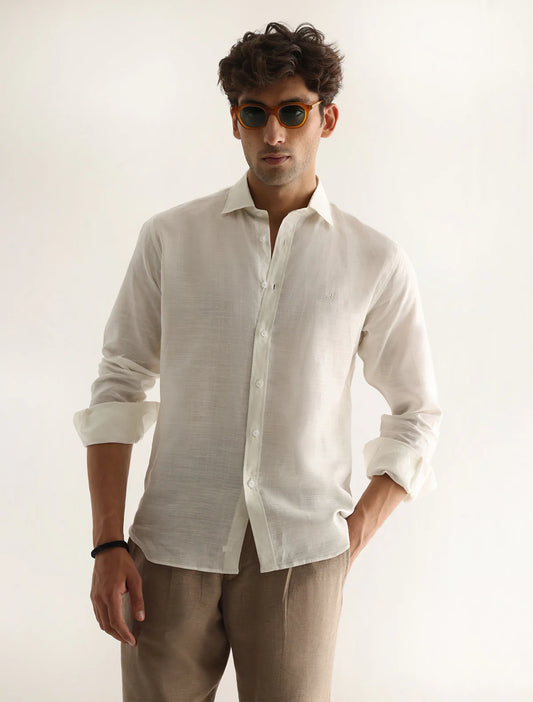 Choice Wear Men's Lrish Linen Cotton Elegance Shirt
