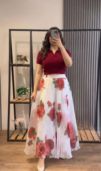 ChoiceWear Rose Elegance 3-Piece Maxi Set