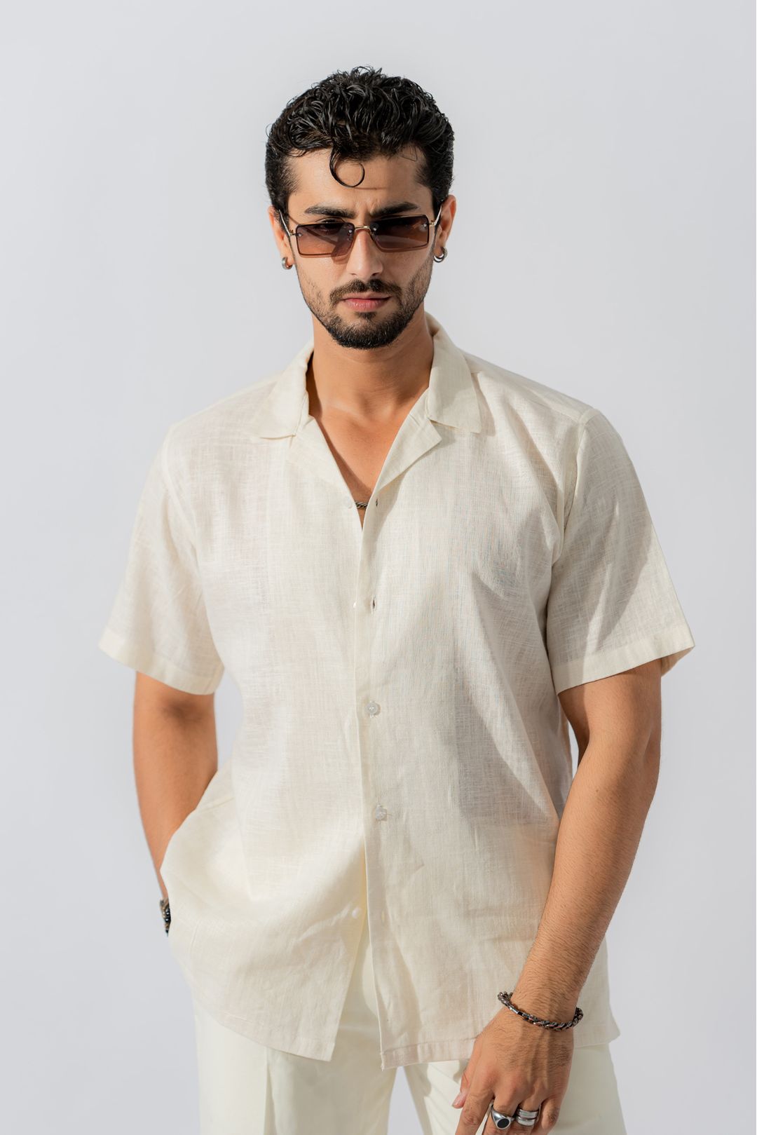 Choice Wear Men's Lrish Linen Cotton Elegance Shirt
