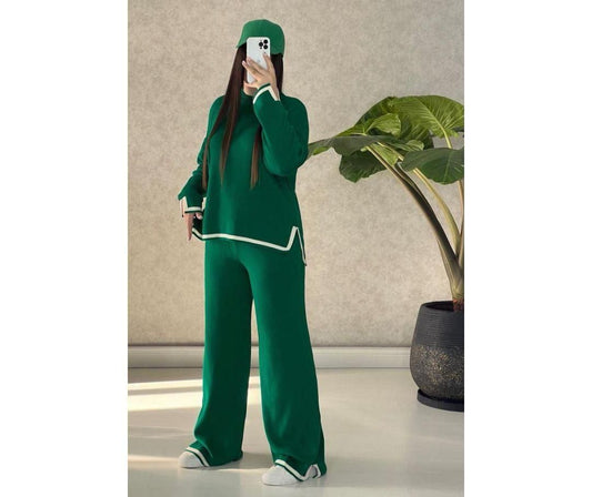 Choice Wear Winter Bootcut Co-ord Set for Women 2-Piece Fleece Outfit Stylish & Warm