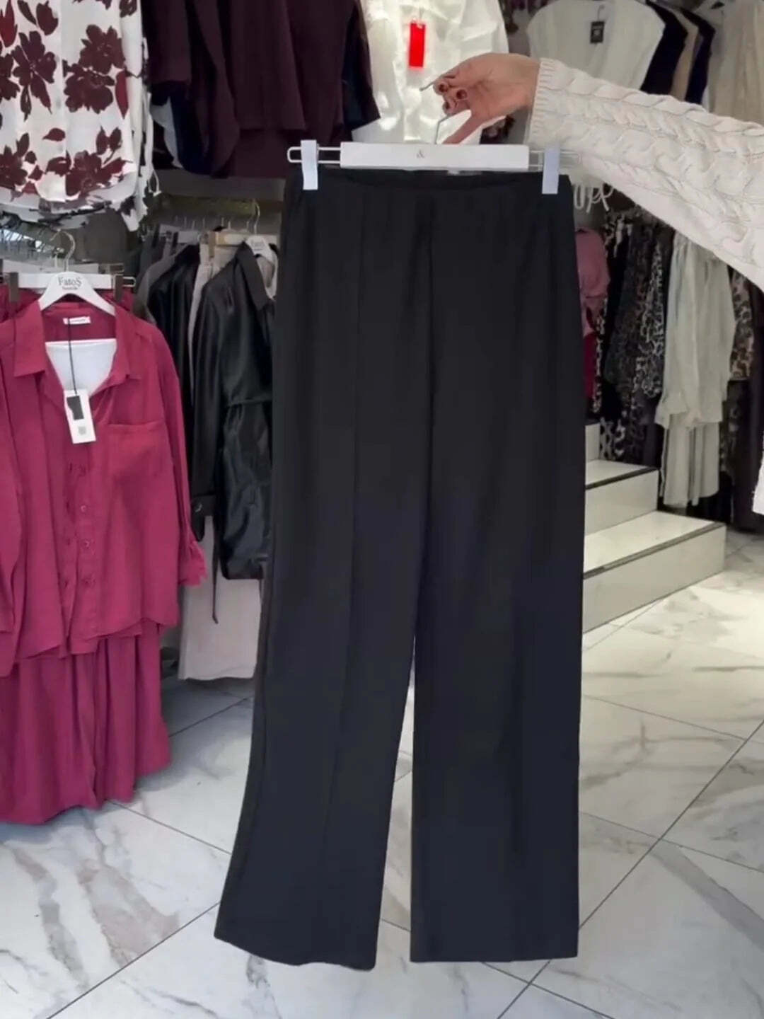 Choice Wear Women’s Cap Sleeves Top & Free‑Fall Trouser Set