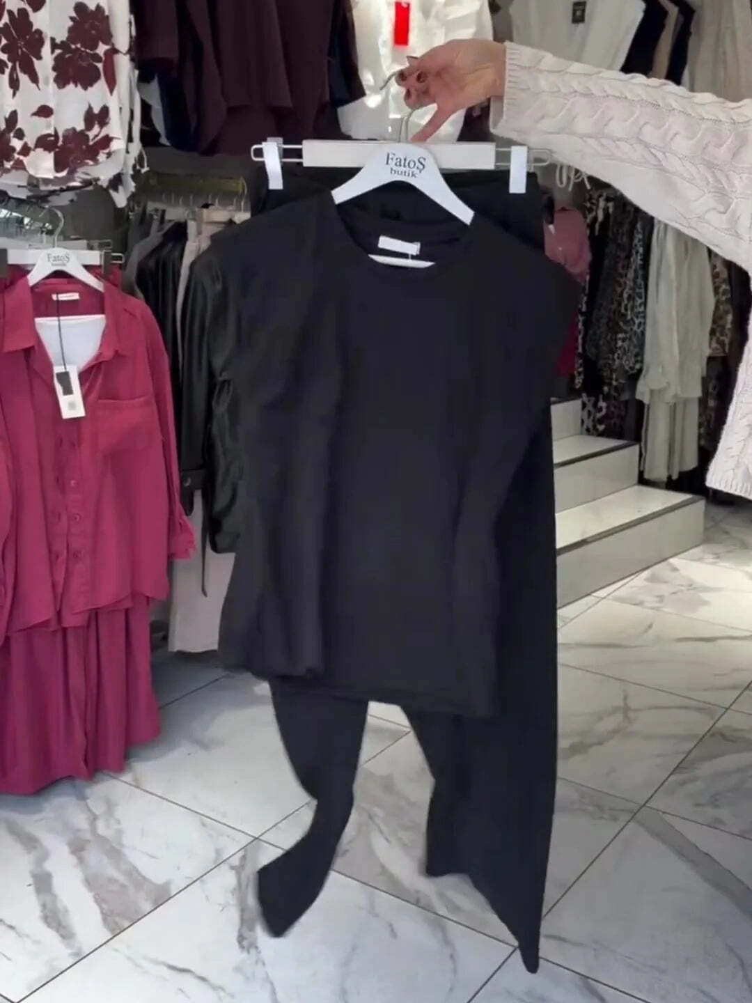 Choice Wear Women’s Cap Sleeves Top & Free‑Fall Trouser Set