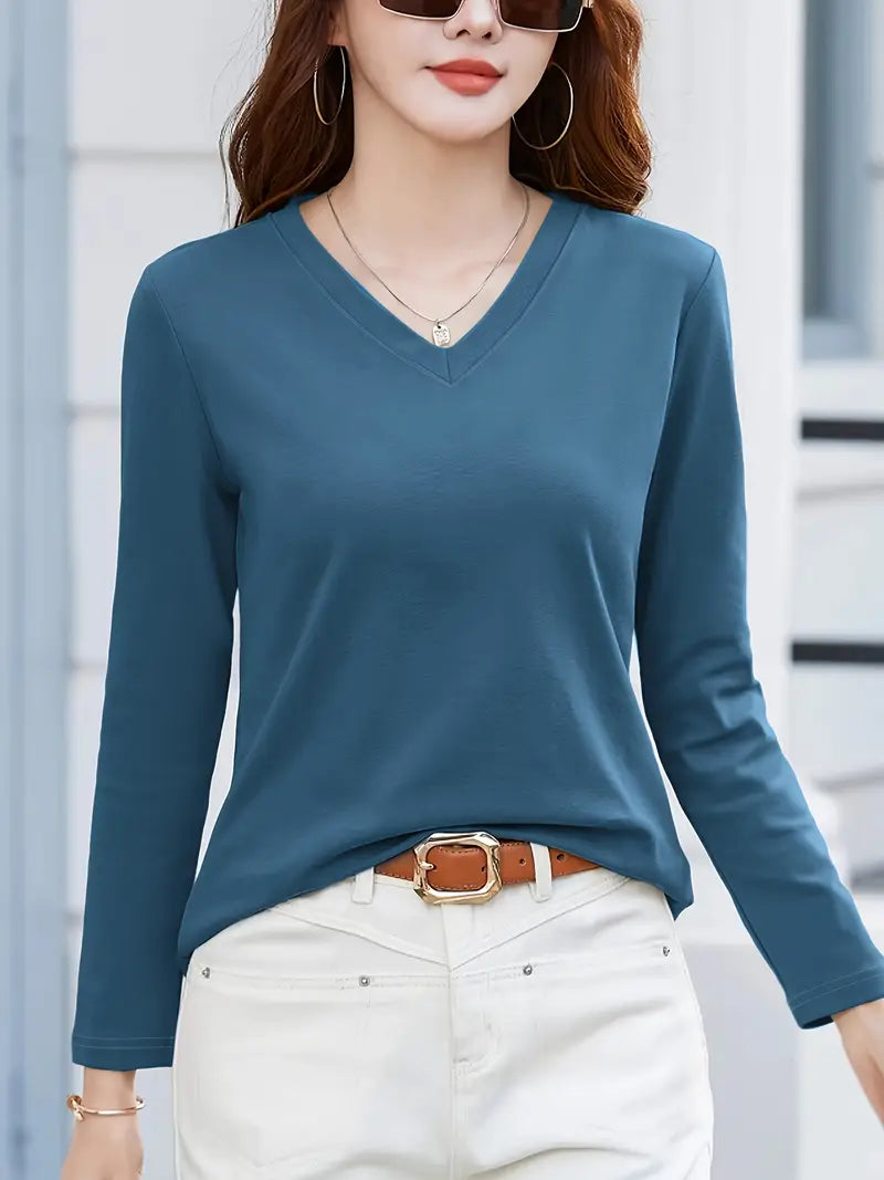 Choice Wear Women’s Long-Sleeve Top | Stylish Casual Wear | Comfortable Everyday Outfit