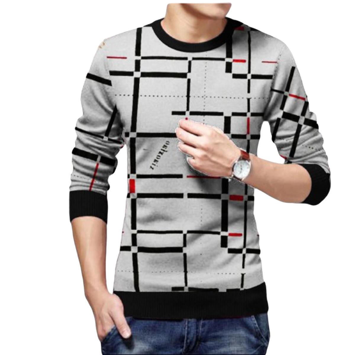Choice Wear Men’s Fleece Sweatshirt Casual Winter Wear Stylish & Warm