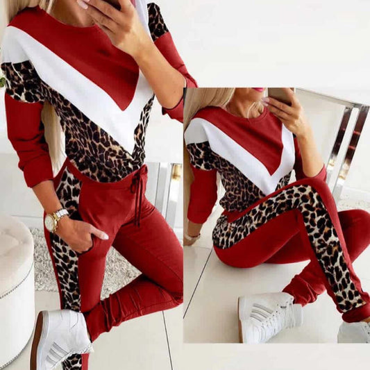 Choice Wear Panel Tracksuit for Women Double Fleece Winter Outfit