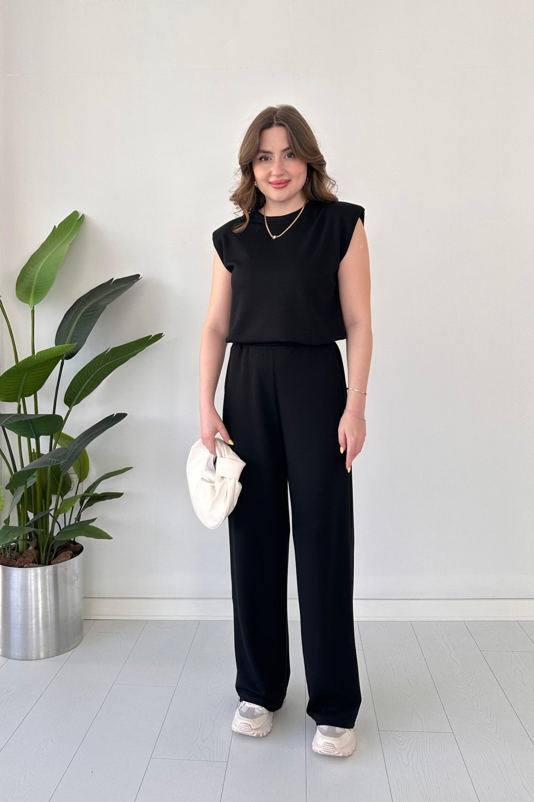 Choice Wear Women’s Sleeveless Top & Straight Trouser Set