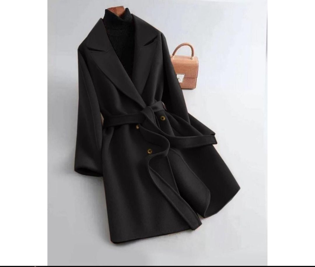 Choice Wear Women's Winter Fleece Coat Warm & Stylish Premium Long Coat for Cold Weather