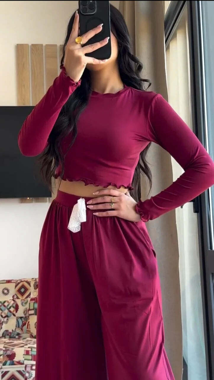 Choice Wear Wide‑Leg Summer Loungewear Set for Women