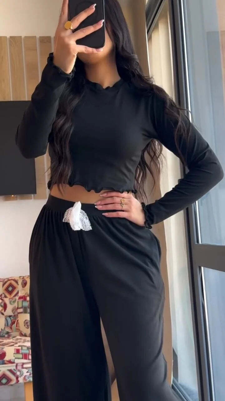 Choice Wear Wide‑Leg Summer Loungewear Set for Women