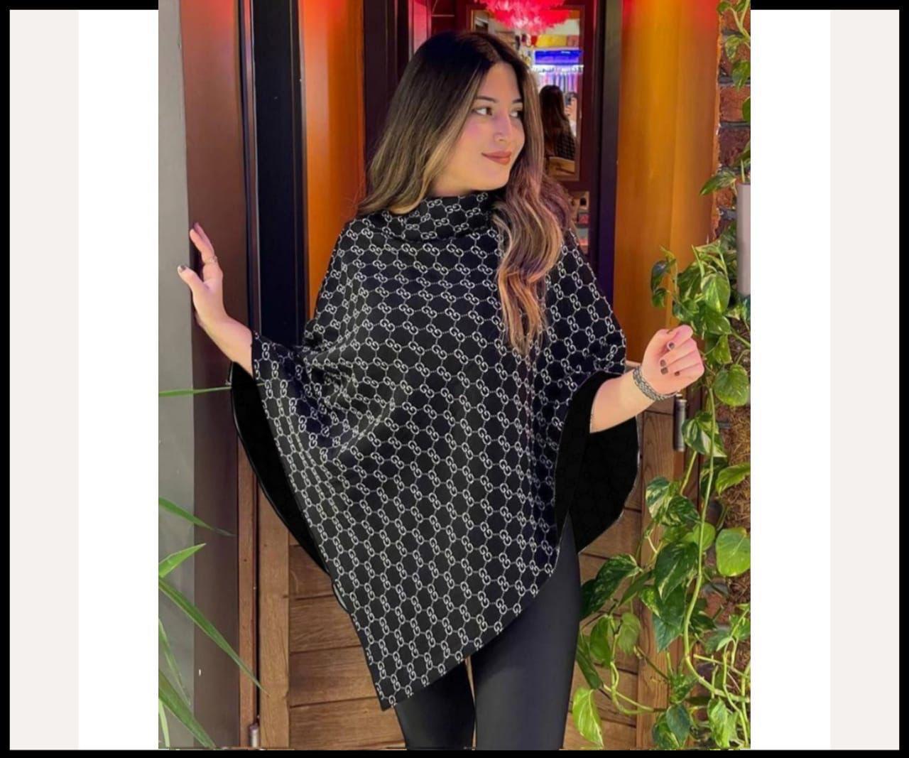 Choice Wear Women's Winter Poncho Free Fall Fleece Cozy Casual Wear
