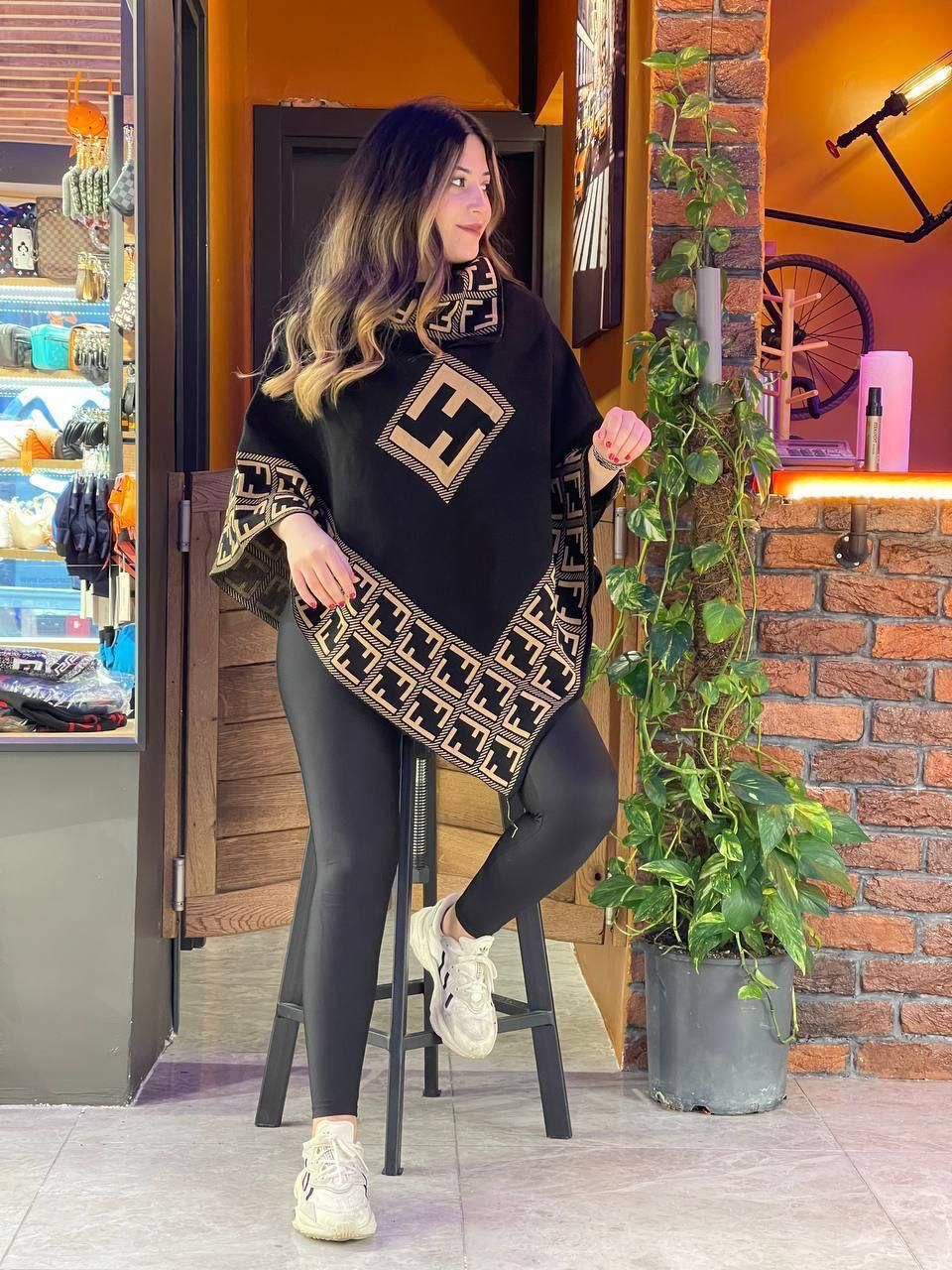 Choice Wear Women's Winter Poncho Free Fall Fleece Cozy Casual Wear