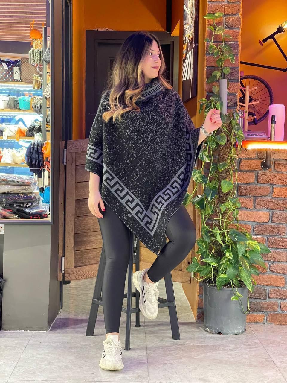 Choice Wear Women's Winter Poncho Free Fall Fleece Cozy Casual Wear
